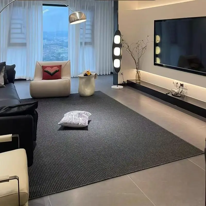 

[84] New dark carpet black gray bedroom living room modern simple dirt-resistant high-end