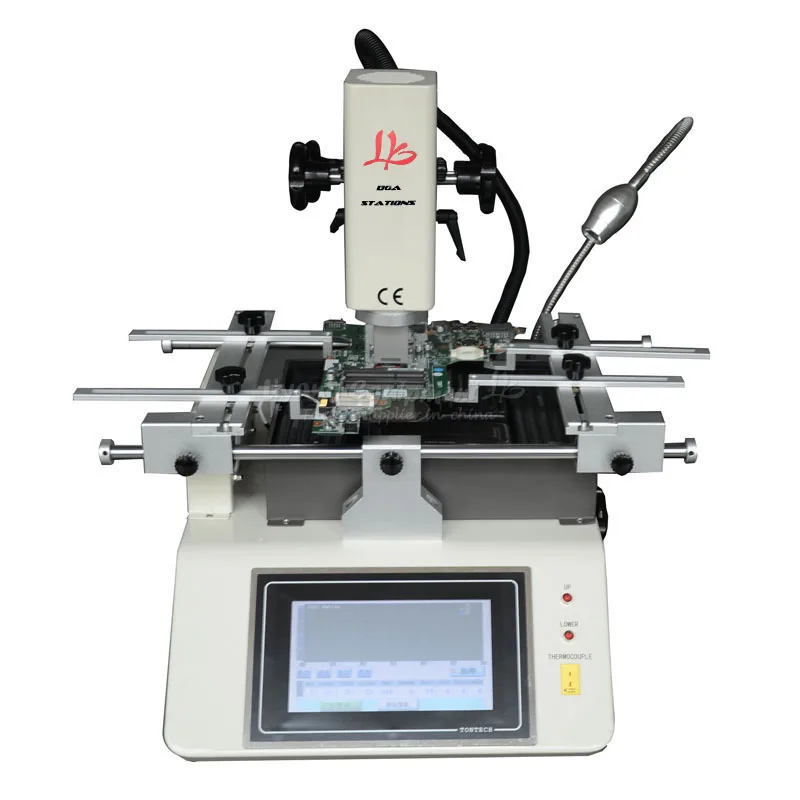 

Best Sell LY 5200 NEW Hot Air Mobile Rework Station Repair System Mobile Repair Station Touch Screen with 3 Zones for Welding