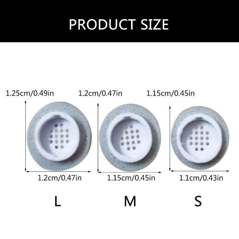 Embouts d'oreille souples confortables, housse étui pour écouteurs facile à installer, qualité sonore pour 3