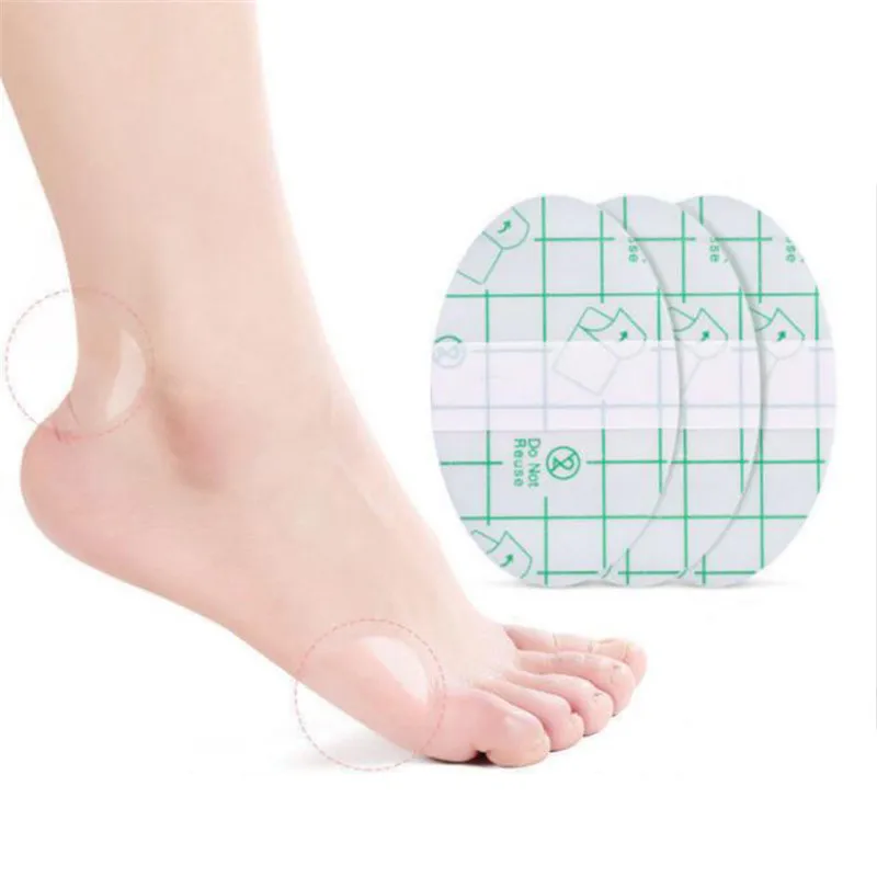 10pcs Gel Heel Protector Foot Patches Adhesive Blister Pads Heel Liner Shoes Stickers Pain Relief Plaster Foot Care Cushion Grip