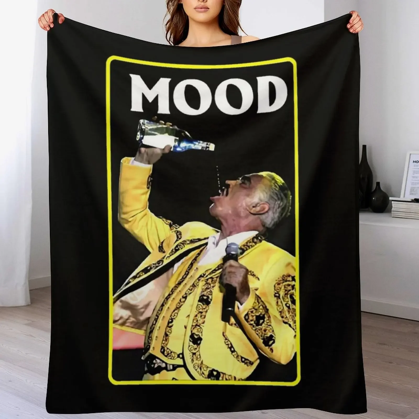 

Vicente Chente Mood 24 Throw Blanket Soft Sherpa Fleece Warm Blanket for Winter