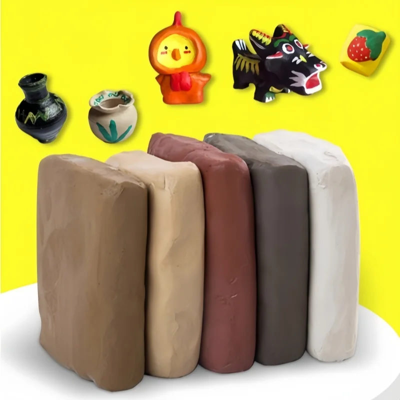 500G arcilla especial para cerámica DIY arte de cerámica arcilla artesanal