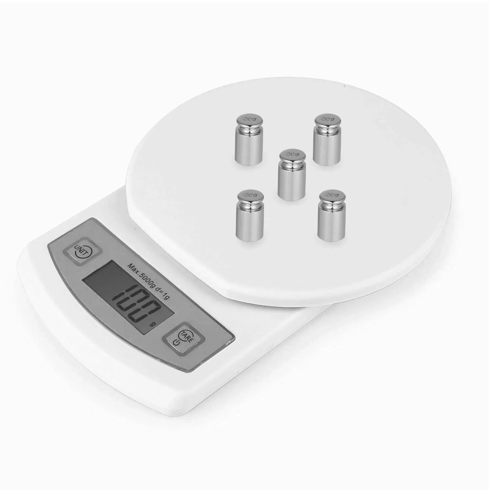 

1Set Electronic Scale Calibration Weight Set Steel Hard Plated High Precision Scale Calibration Tool