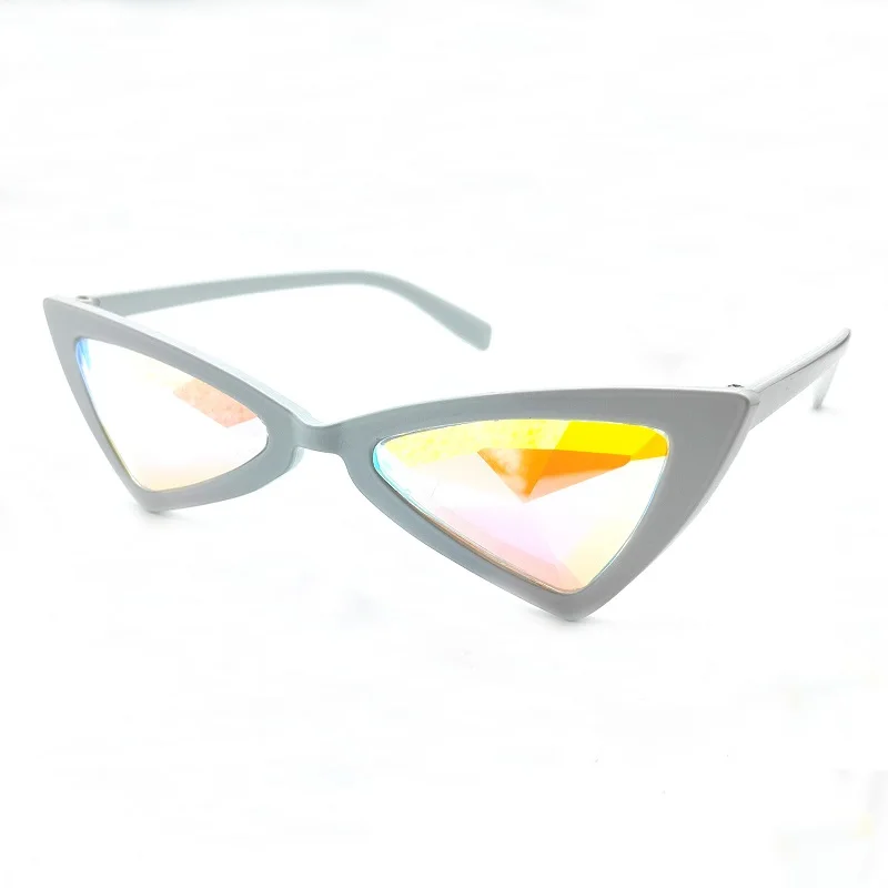 

Новый дизайн, новинка, треугольные калейдоскопические очки