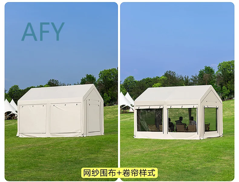 Breathable Shed Summer Pergola Camping Tent for Outdoor Leisure Mosquito Proof Canopy for RV Car Truck Van Tailgate Picnic