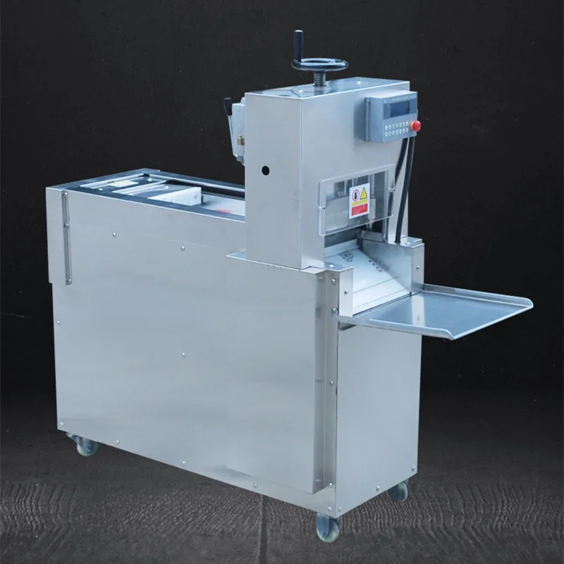 Rvs Schapenvlees Rollen Cutter Commerciële Elektrische Vlees Snijmachine CNC Single Cut Lam Rundvlees Roll Maken Machine