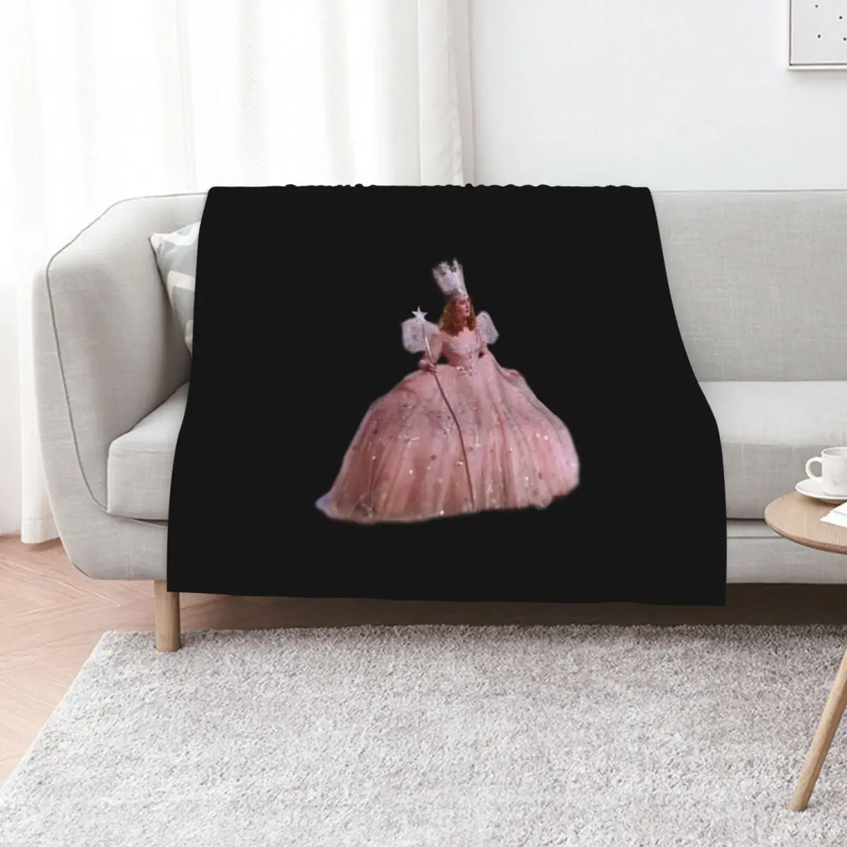 

Glinda - The Wizard of Oz Throw Blanket Furrys Personalized Gift Nap Stuffeds Blankets