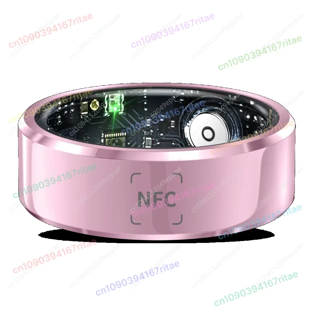 

Health fitness tracker smart ring heart rate monito r ECG NFC smart ring