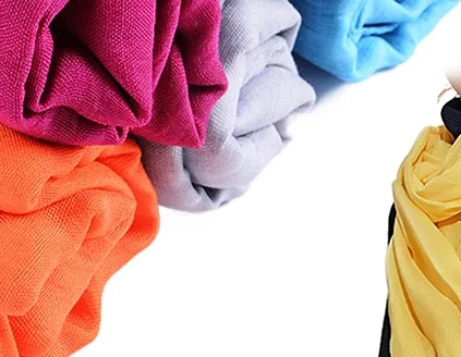 Windproof Women's Native Style Scarf, Solid Color Warm Cotton Shawls for Winter-Spring