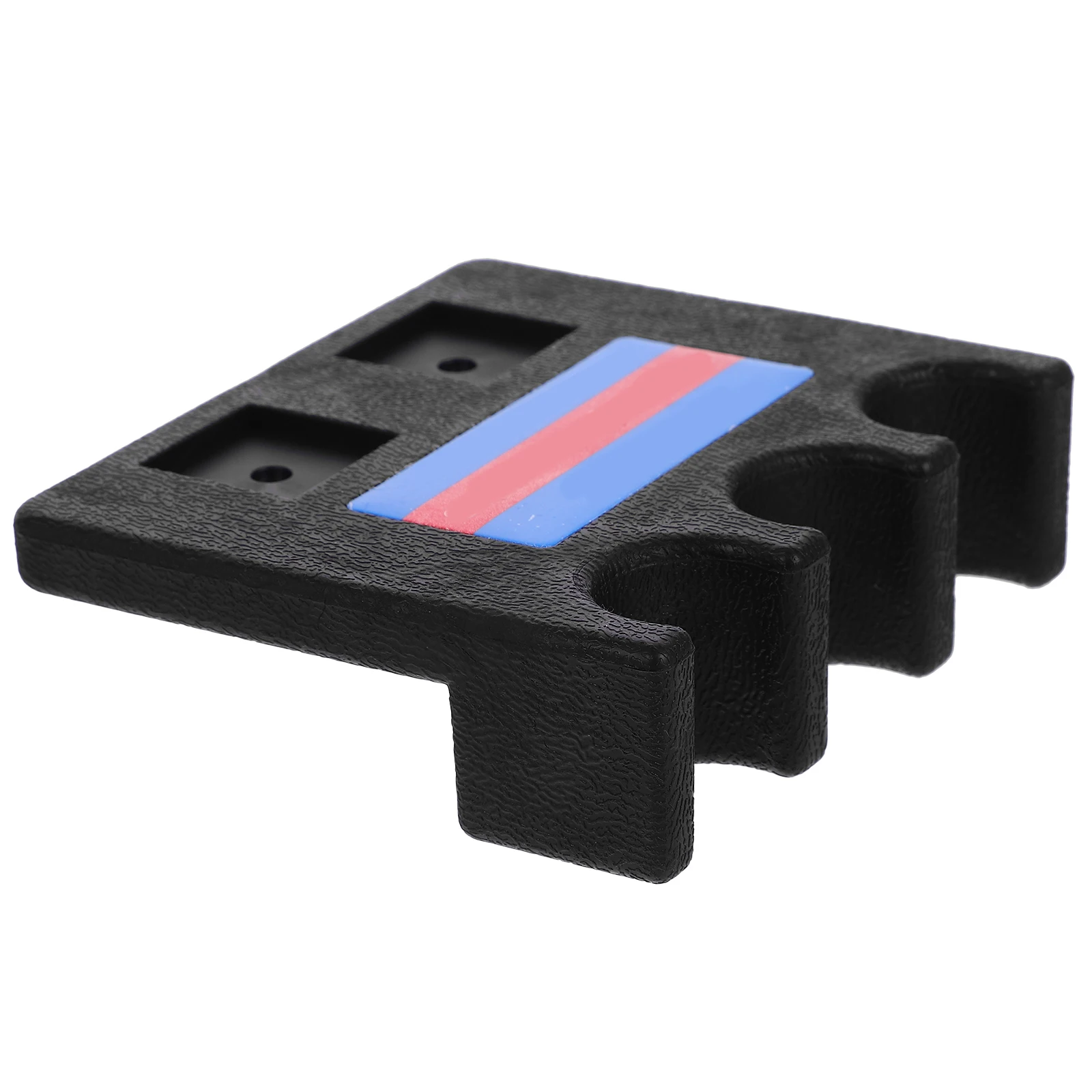 

Billiard Accessory Pool Stick Holder Self-Adhesive Type Durable Plastic Cue Rack Multi-Hole Storage Pool Stick Holder