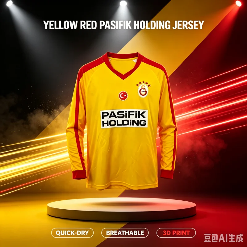 2026-27 New Galatasaray Fans Customized Four Seasons 3D Printed Quick Drying Sports Long Sleeve T-shirt Parent Child Clothing