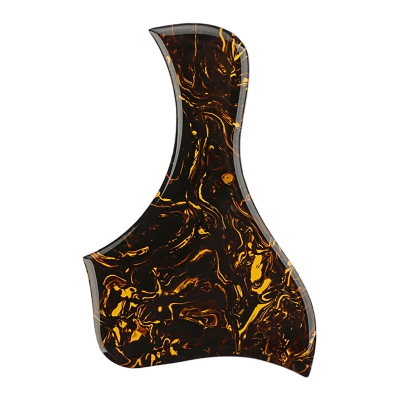 

Yellow Pastes Pattern Anti-Scratch Guard Plate Replacement Acoustic Guitar Scratch Plate PVC Guitar Self Pickguard