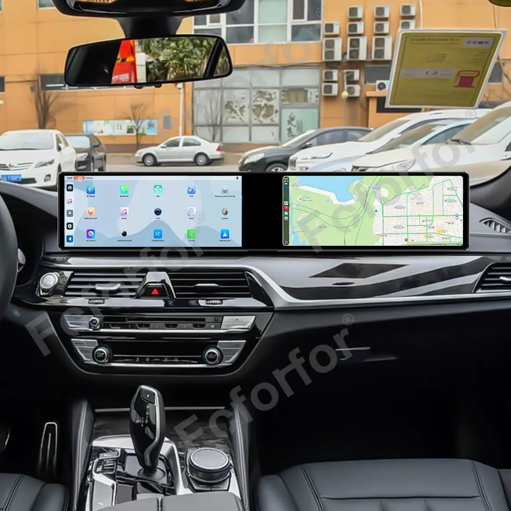 

Android13 Carplay Dual 12.3" Screen For BMW 5 Series 2018-2020 EVO Car GPS Navigation Auto Radio Stereo Multimedia Player-