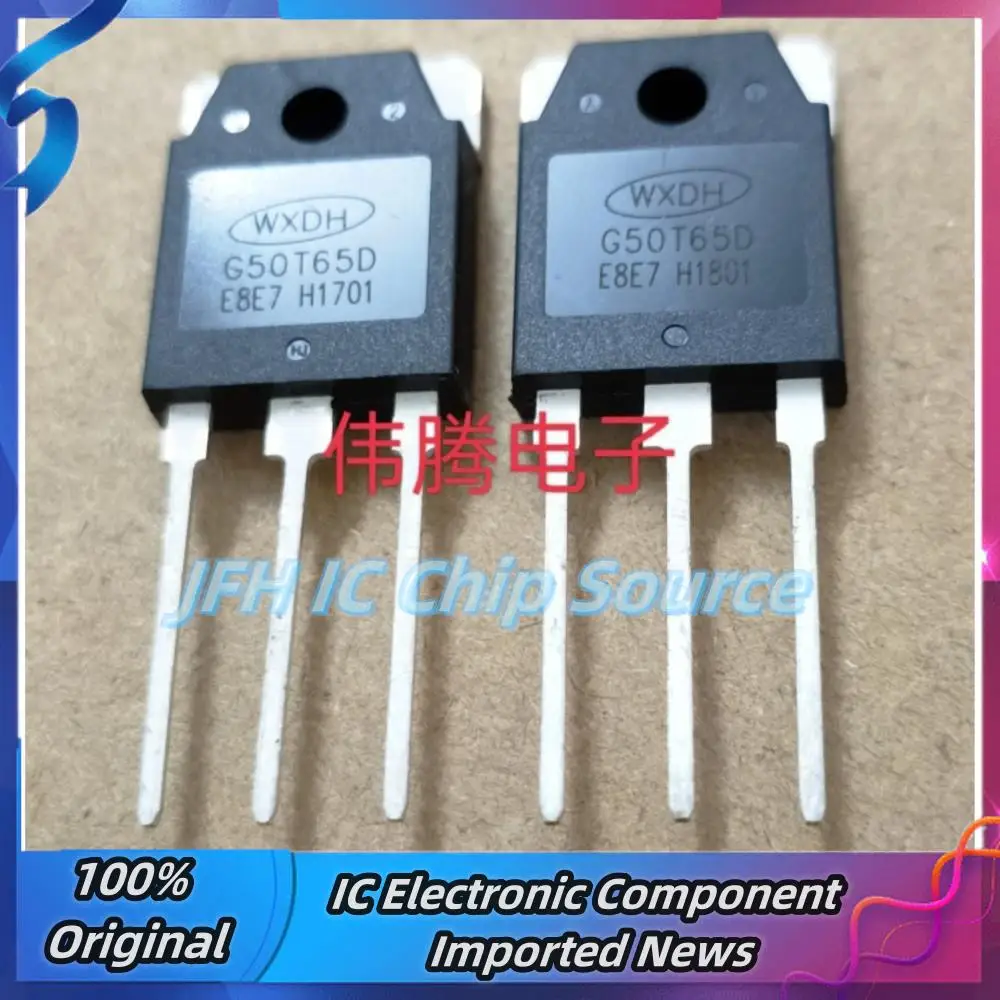 5PCS-10PCS G50T65D 650V 50A K50T60 50N60 TO-3P IGBT Best Quality Stock