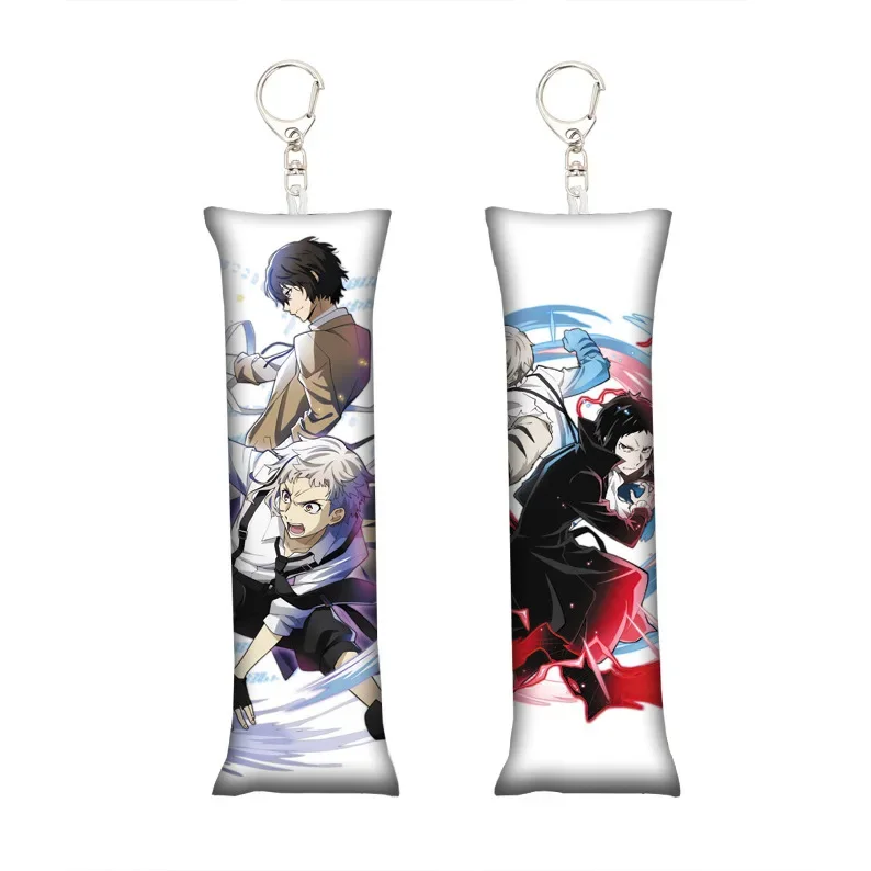 Animation Derivatives Small Pillow Keychain Nakajima Atsushi Dazai Osamu Ryunosuke Akutagawa Nakahara Chuuya Backpack Pendant