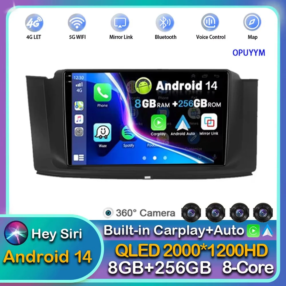 

Android 14 Carplay Auto DSP For Geely Emgrand GT GC9 Borui 2015 2016 Car Radio Multimedia Video Player GPS Stereo 2DIN Head Unit