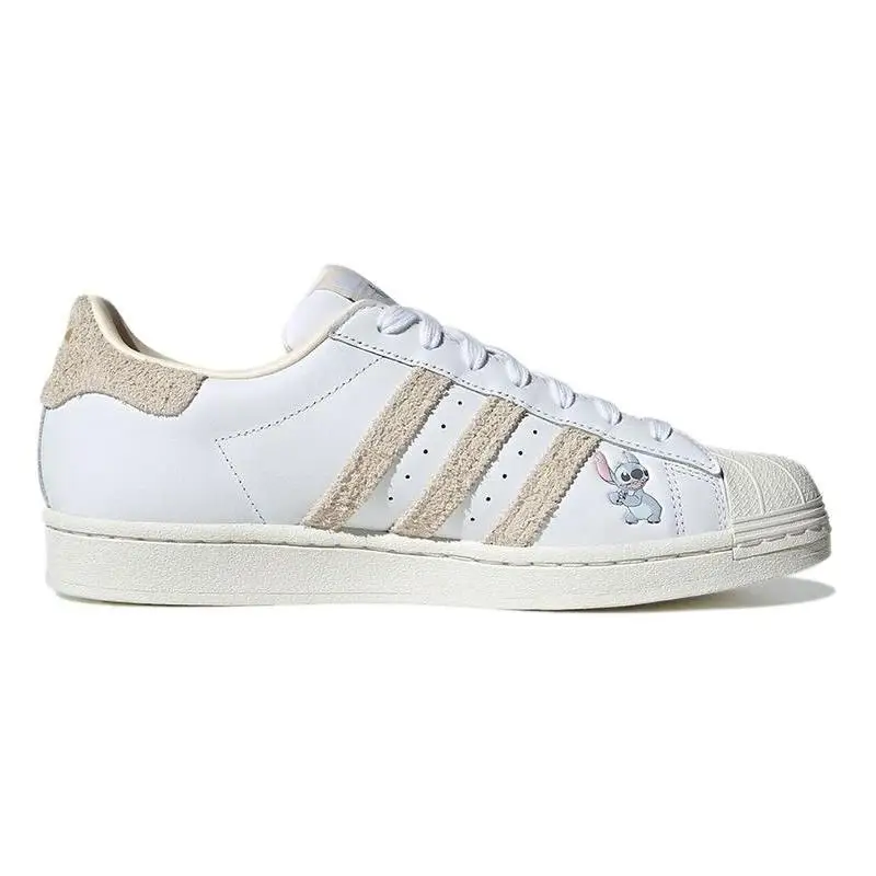 Adidas Superstar Lilo & Stitch White Sneakers shoes HQ6356