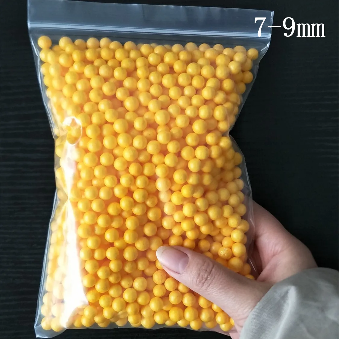 6–8 mm bunte Mini-Schaumperlen, Pellets, mehrfarbige Schaumstoffkugeln, Styropor-Styropor-Füller, Blasenkugel, Hochzeit, Party-Dekoration – Detail 10
