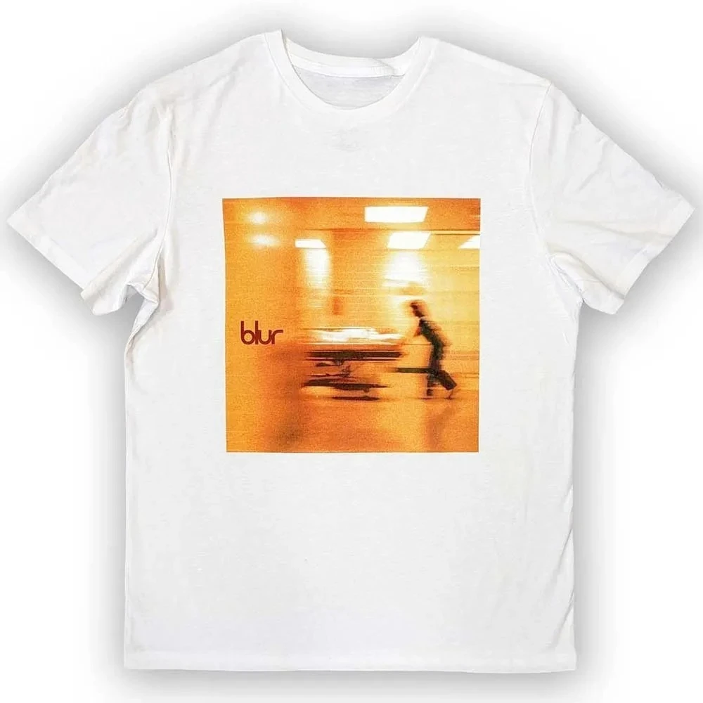 

Blur Blur Album Cover Peripheral, Pattern Printing Summer Luxury Brand Cotton Men's and Women's T-Shirts Short Sleeves