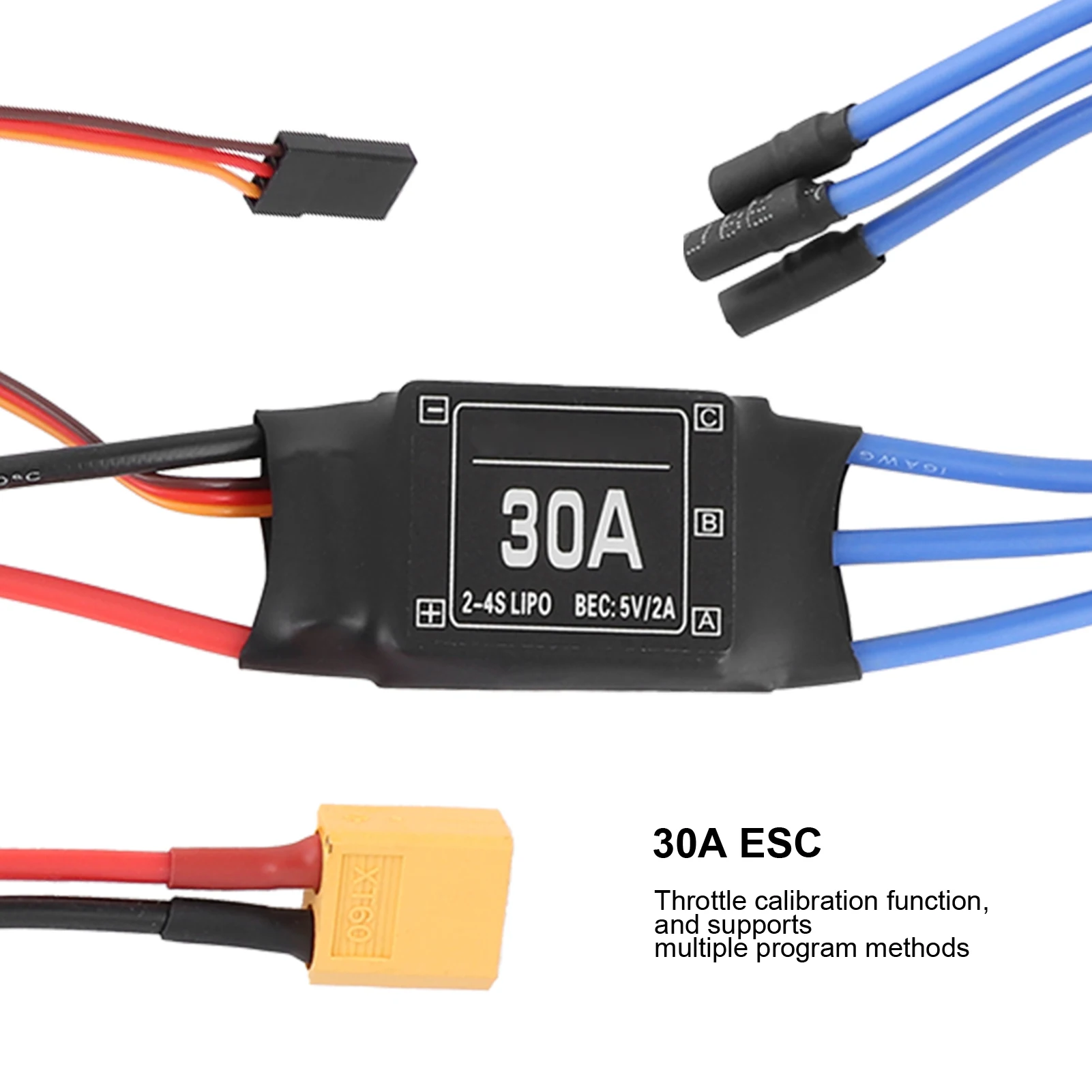 Avion télécommandé RC 2212 KV2200 moteur 6035 hélice Servo 30A ESC XT60 ensemble