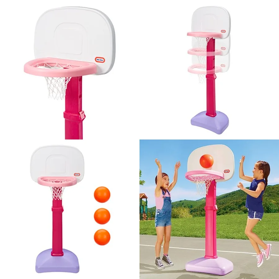 

Easy Score Basketball Set, Pink- Amazon Exclusive 22.00 L x 23.75 W x 61.00 H Inches