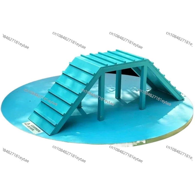 Customized Outdoor Pet Park Amusement Facilities Obstacle Props Dog Toys Drilling Hurdles Physical Training Equipment