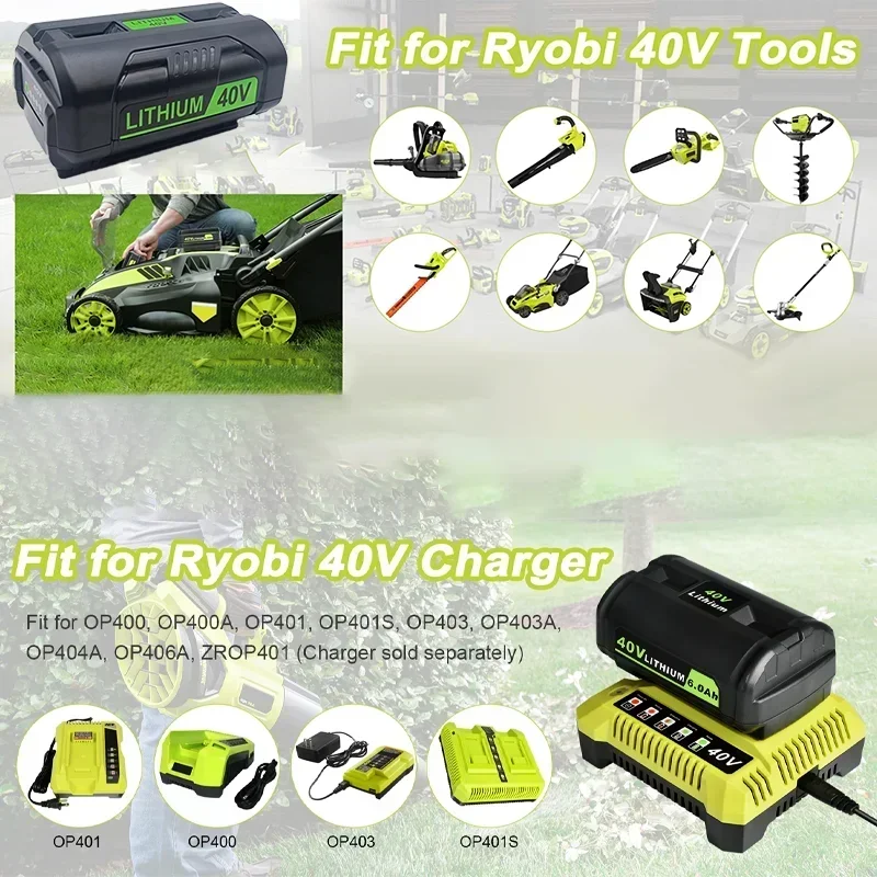 40V 5AH 7AH Li-Ion … - image