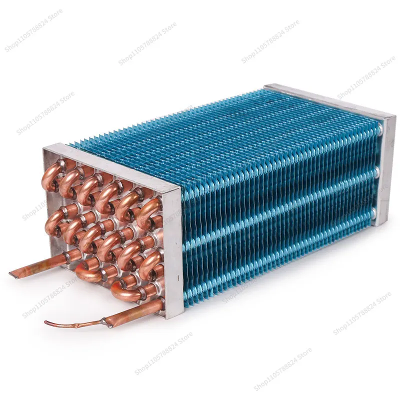 For Refrigerator Evaporator Refrigeration Display Cabinet Freezer Chamber Small Air Cooled Copper Tube Copper Row Condenser