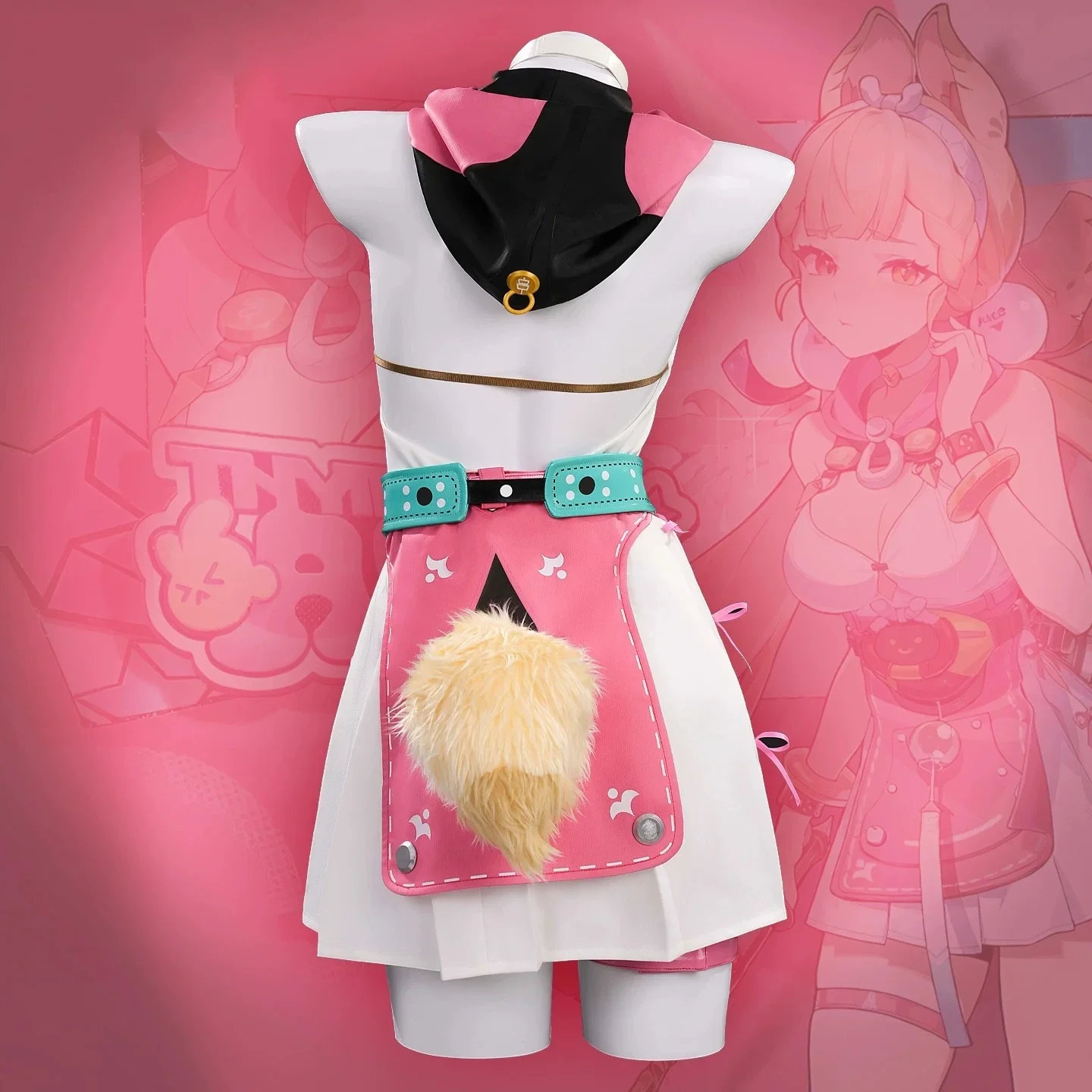 زي Zenless Zone Zero Alice التأثيري كوس لعبة أنيمي حفلة النساء زي الهالوين لعب الأدوار الملابس الملابس