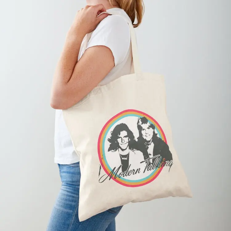 

Modern Talking Classic Essential Tote Bag tote bags aesthetic Fabric bag Women's shopper