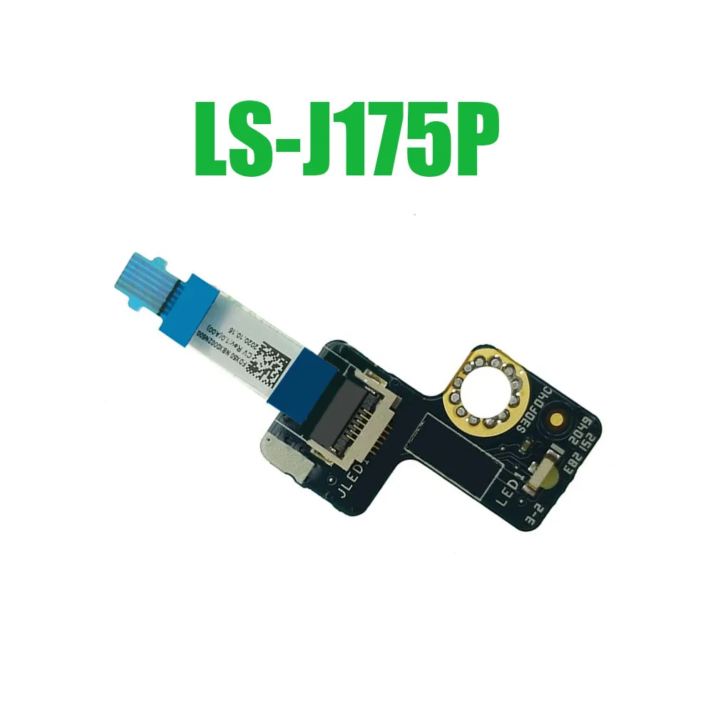 

Laptop Status Indicator LED Circuit Board With Cable For DELL For Precision 7550 LS-J175P FDX50 NBX0002N600