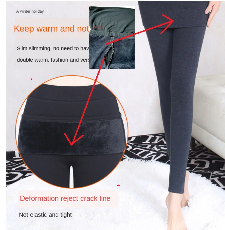 Women Open Crotch Pants Outdoor Sex Pee Erotic Long Pants Skinny High Waist Sexy Leggings Inside Zipper Black Sexual Trousers