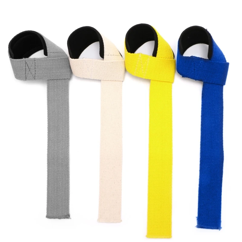 1 Piece Wrist Support Gym Weightlifting Training Weight Lifting Gloves Bar Grip Barbell Straps Wraps Hand for Protection