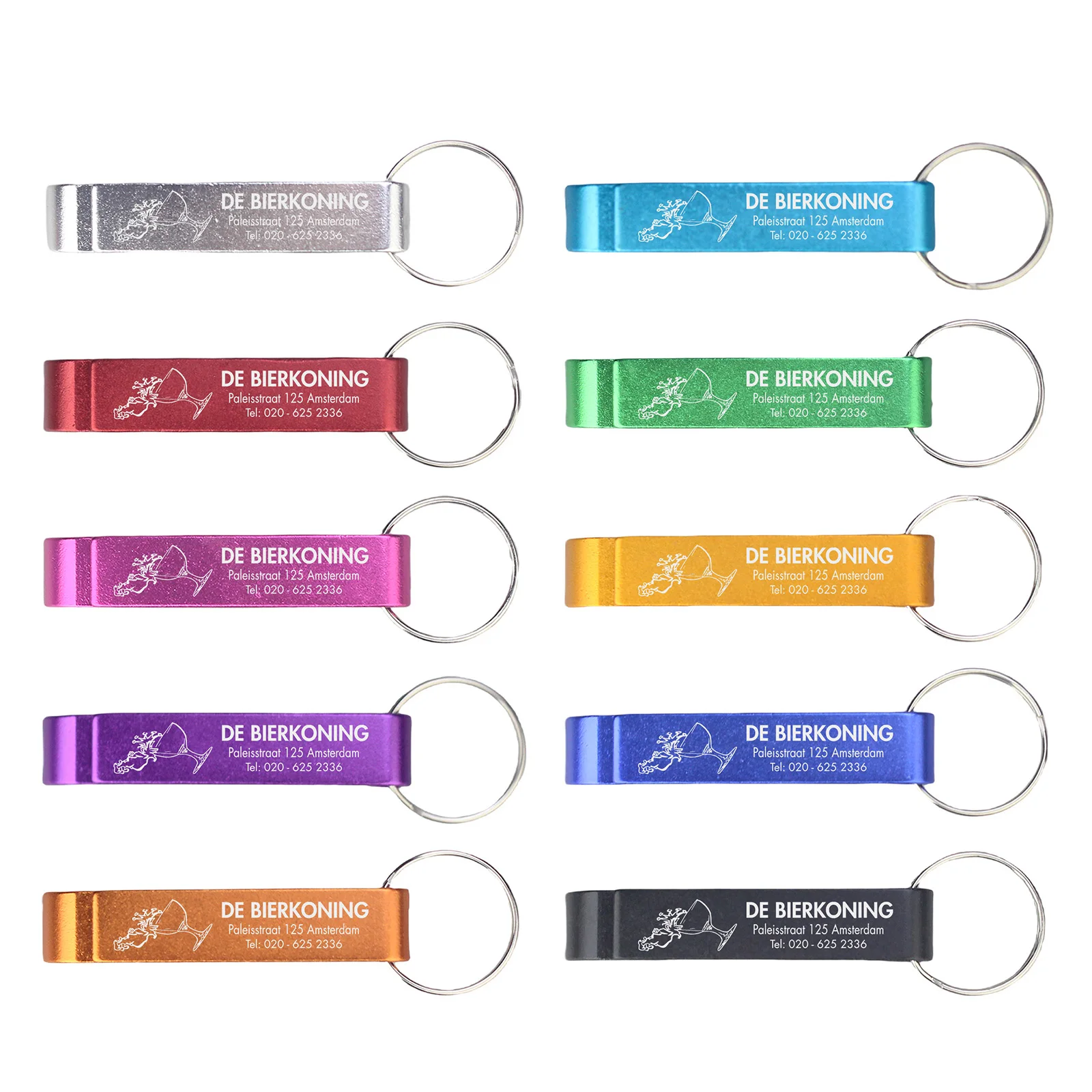 

1000pcs Free Customized Aluminium Portable Can Opener Key Chain Ring Can Opener Restaurant Promotion
