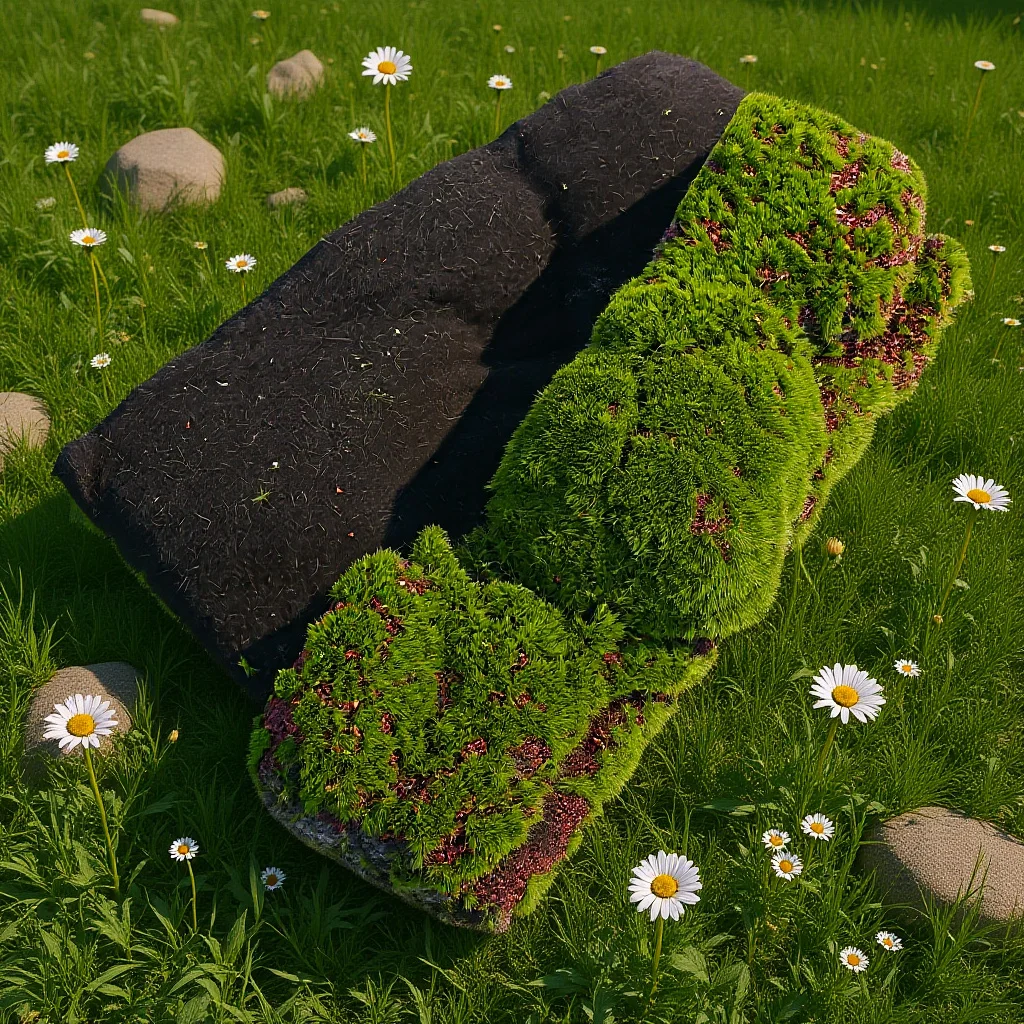 

iplusmile Simulated Moss Turf 30cm Artificial Grass for Garden Balcony Patio Landscaping Indoor Outdoor Decor Lifelike Fake Mat