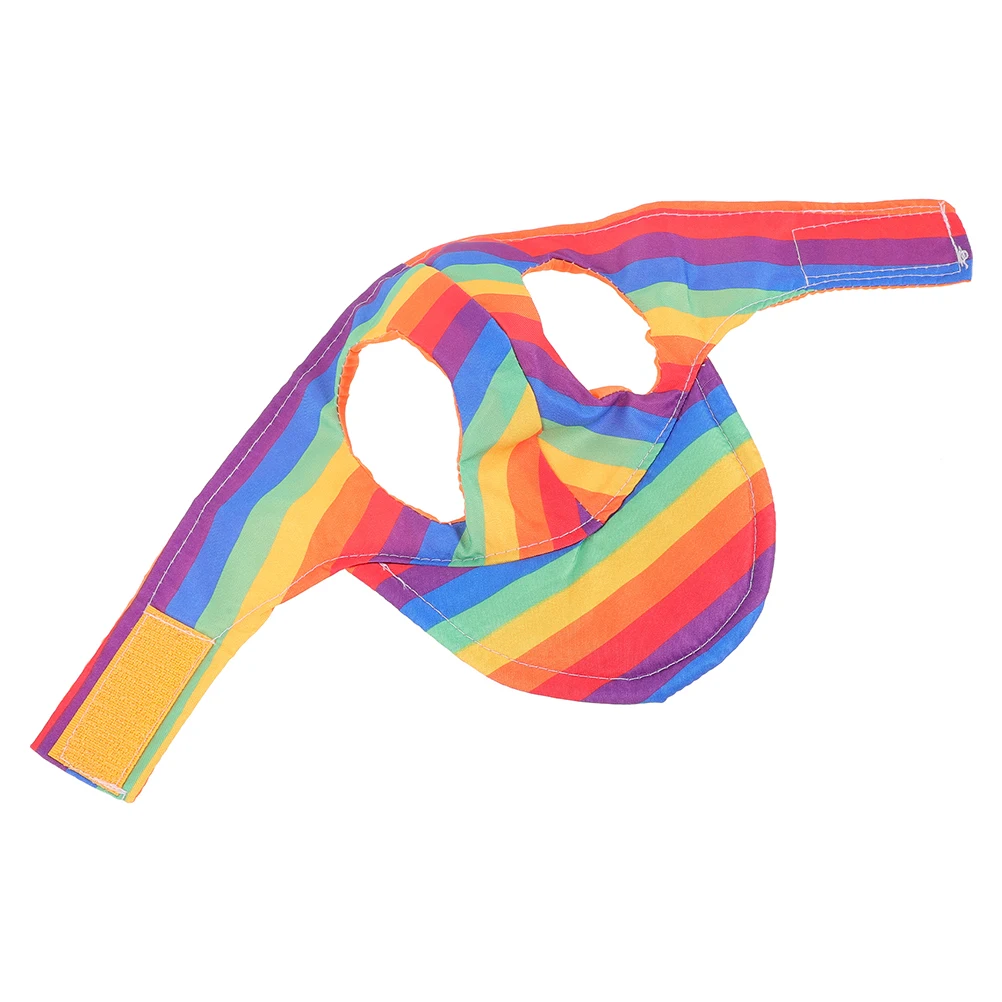 

Fashionable Pet Rainbow Baseball Cap Comfortable Breathable Dog For Small Medium Large Cats Rabbits Outdoor Sun Hat Adjustable