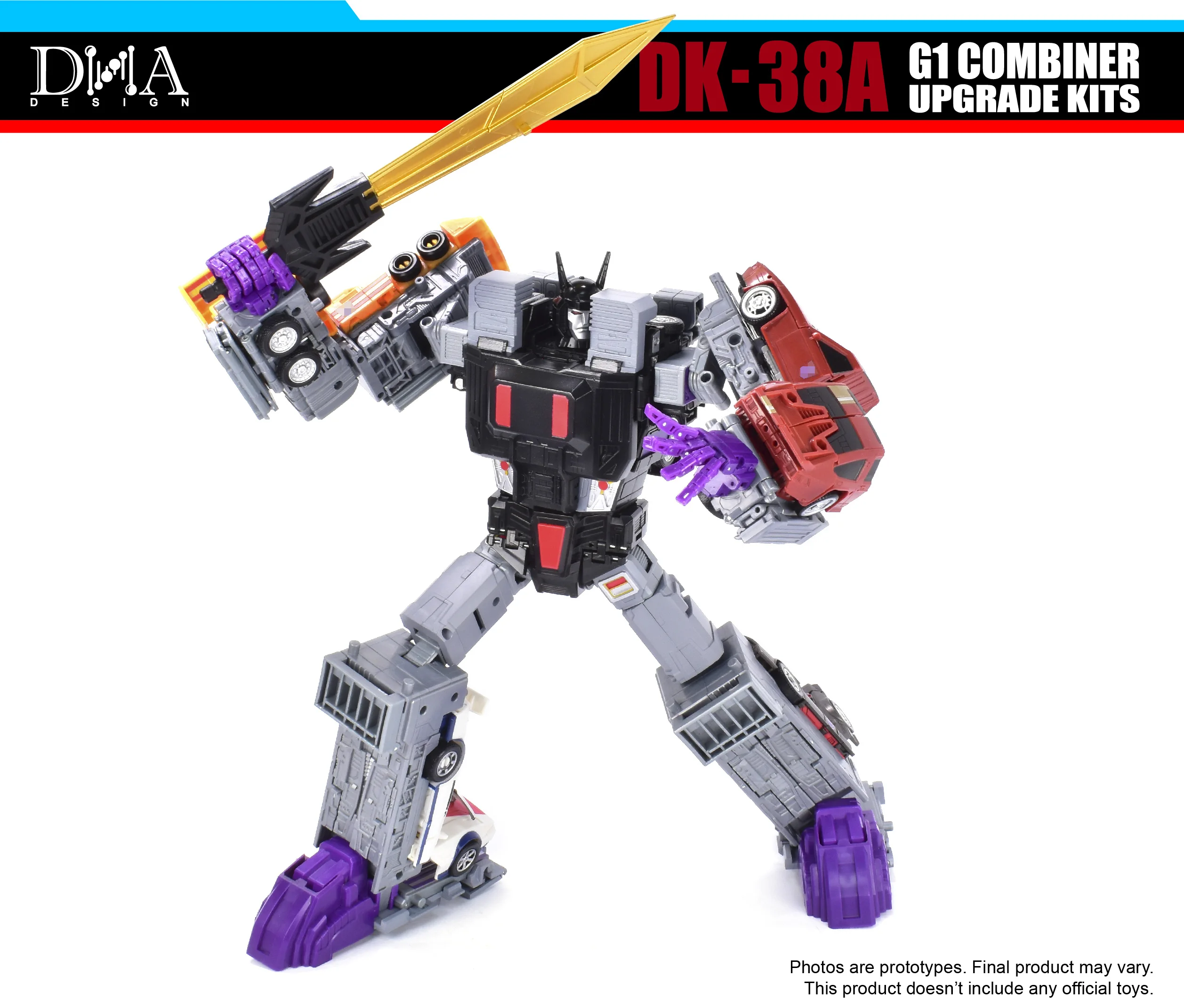 Transformatiespeelgoed DNA DK-38A Japanse versie van de evolutie van de wereld G1 Feitianhu Accessoires Figuurmodel Speelgoed