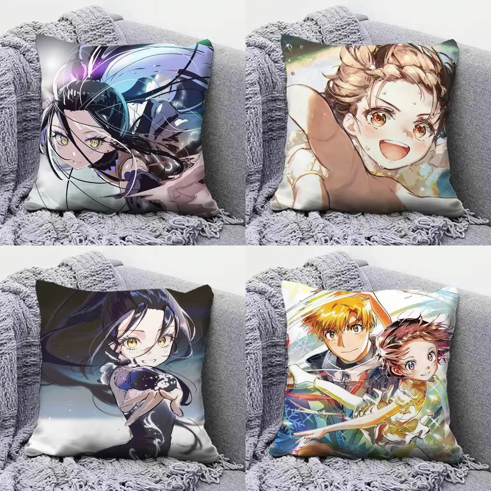 

Hikaru Tsurumaikad Medalist Anime Pillow Covers, Home Sofa Cushion Covers and Aecorative Custom