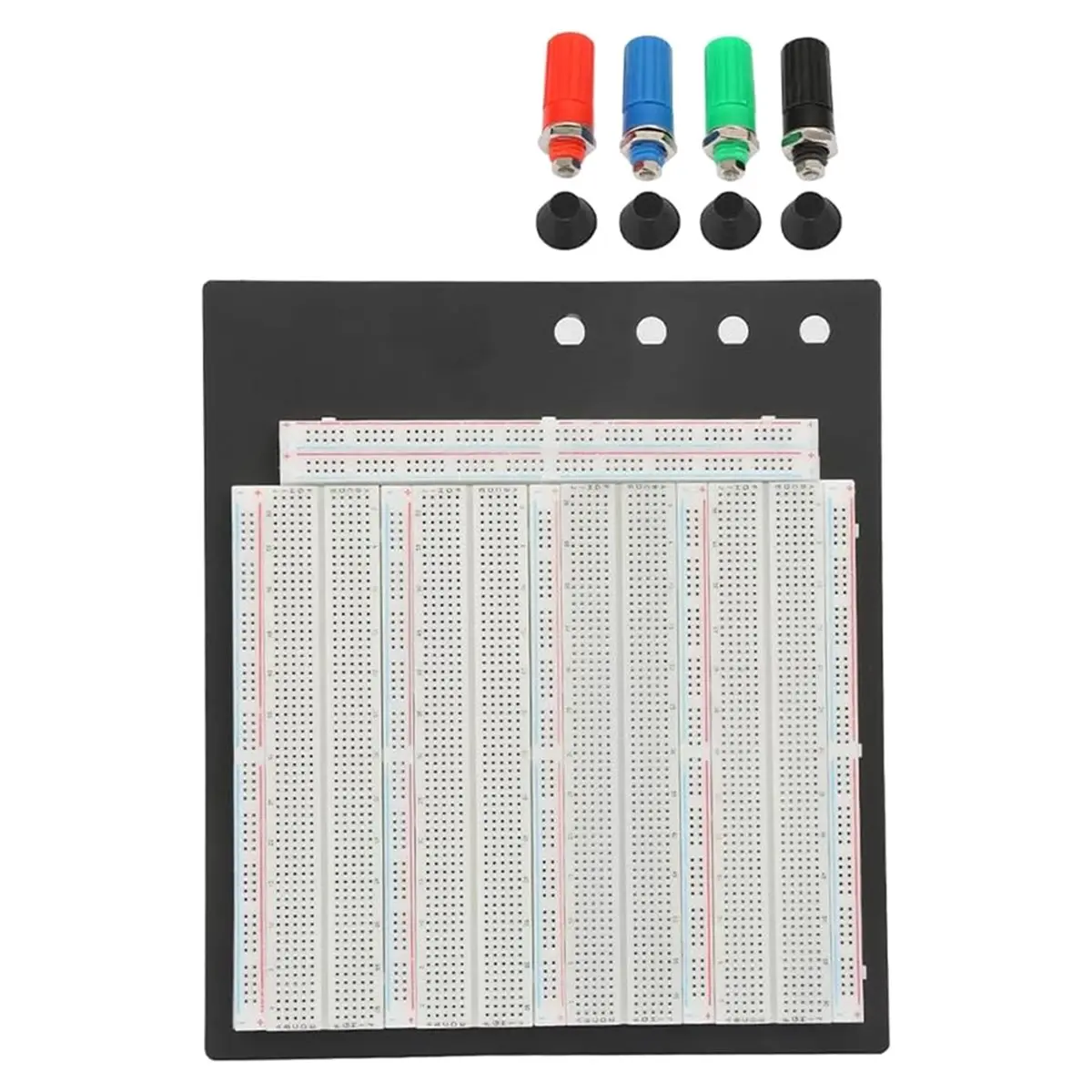 Breadboard,3220 Tie Points Solderless Breadboard 208 Circuit,Testing Board Power Supply Potentiometer