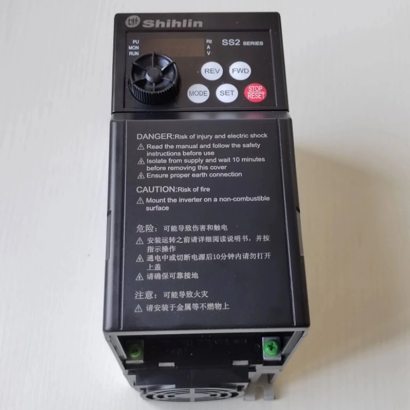 Shilin Frequency Converter SS2-021-1.5K Single-phase 220V Motor Speed Regulation 043-0.75 2.2 3.7 5.5k