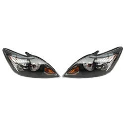 Headlights Car Headlamp Crystal Lights For Ford Focus 2009 to 2012 2N11-15201-AC 2PCS