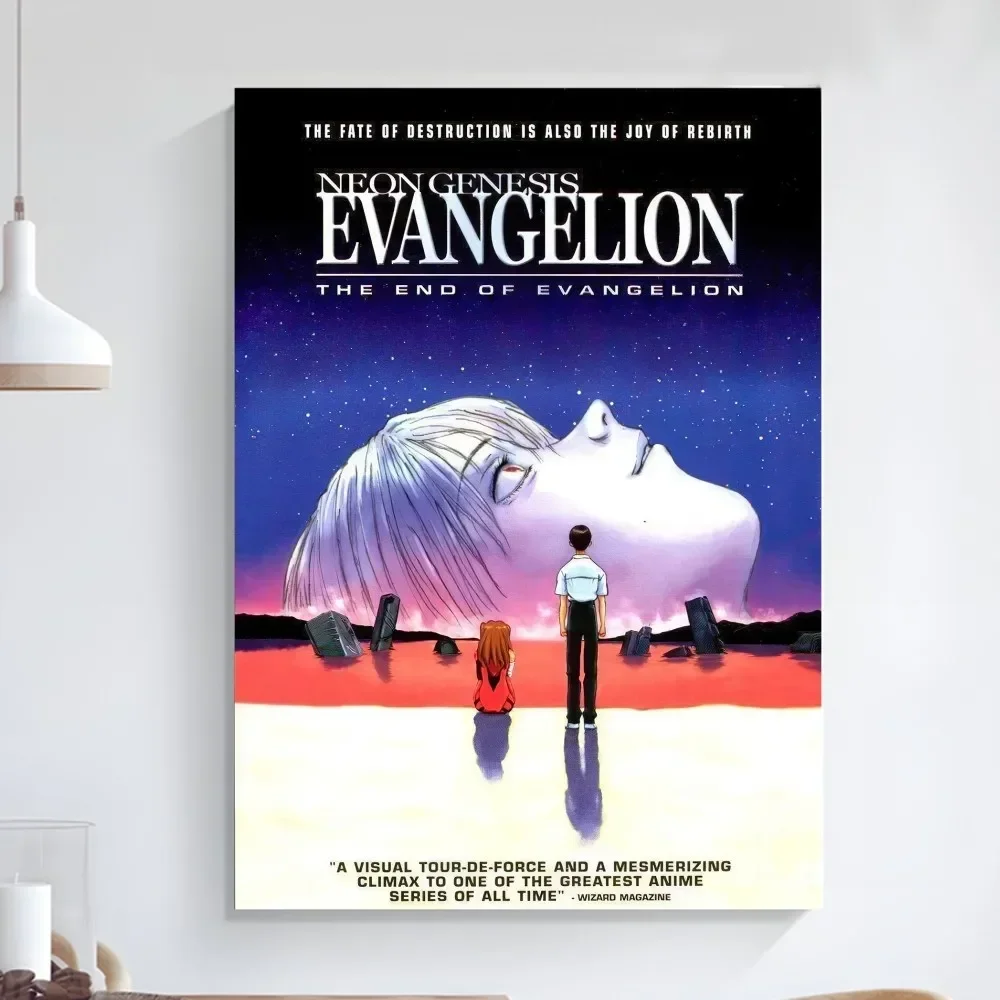 G-Genesis Poster Art Self-adhesive Art Small Poster HD Quality Wall Art Painting Study Wall Decoration N-NeonS E-Evangelion