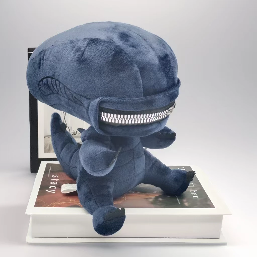 Peluche Xenomorfo Alien De 25 Cm | Muñeco De Felpa Con Cremallera | Juguete Suave Y Decolorativo Inspirado En La Película