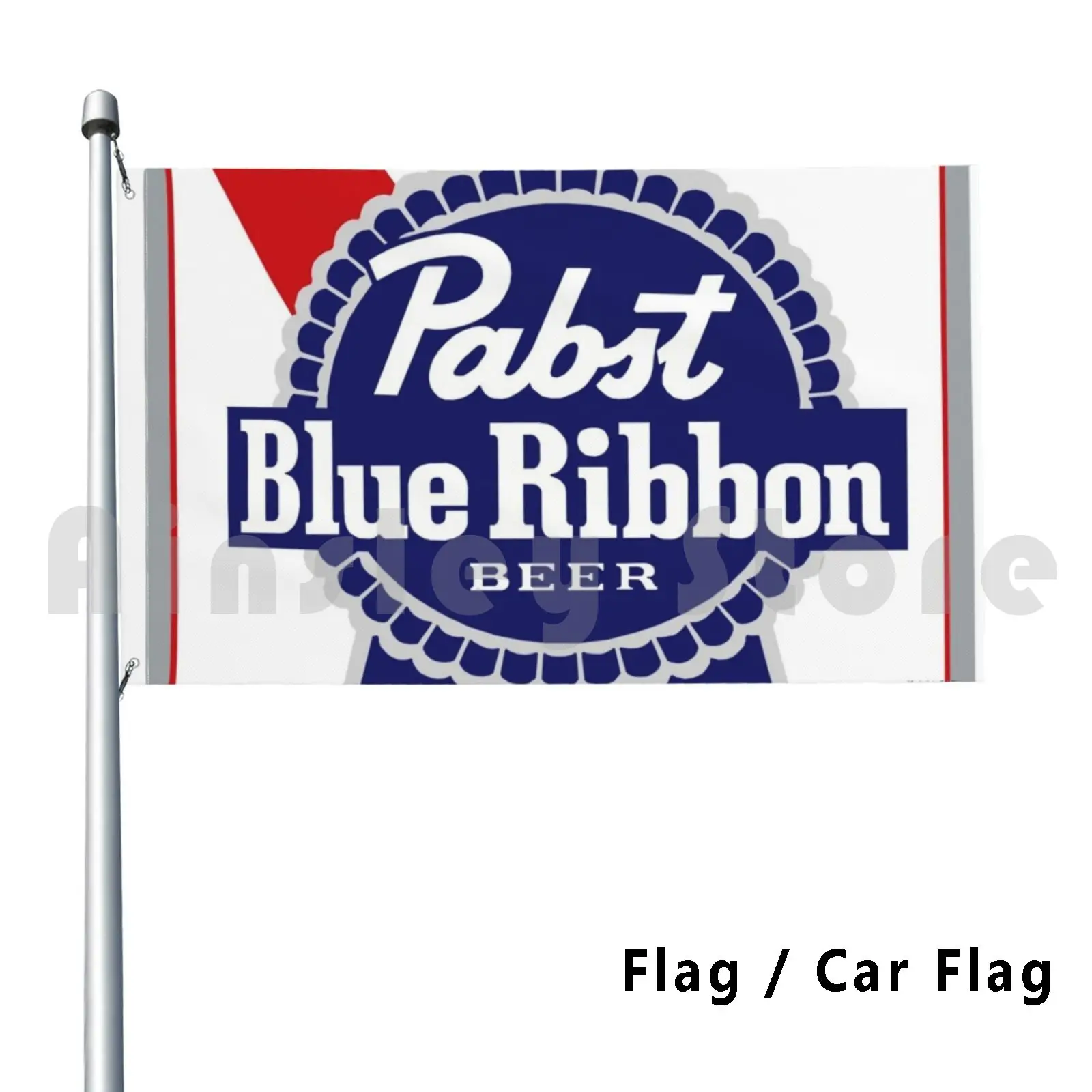 Pabst Blue Ribbon Can Outdoor Decor Flag Car Flag 3308 Budweiser Bud Light Lite Beer Party Bar Logo Brand America