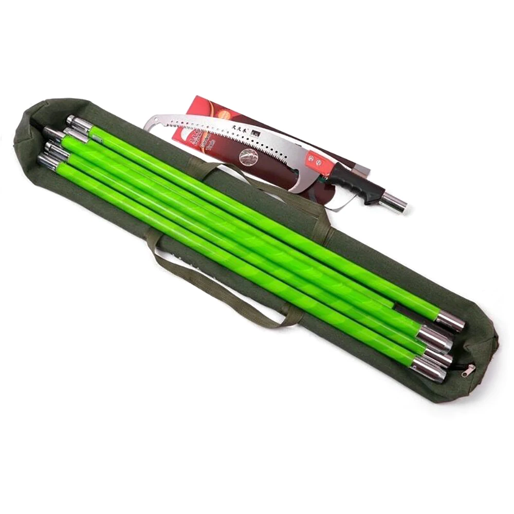2-6M Telescopic Pole Saw Reciprocating Hand Tools Pruner Manganese Steel High Branch Trimmer Fruit Tree Home Garden Pruning Tool