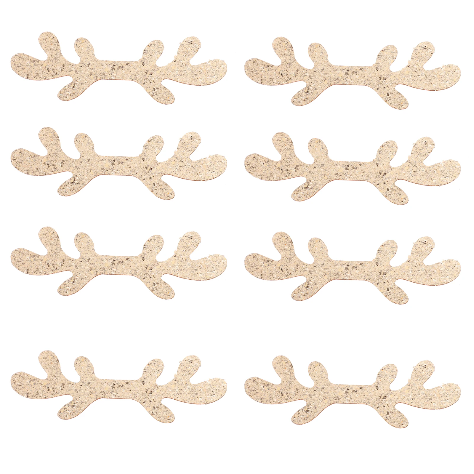 

8Pcs Christmas Faux Antler Headset Decor DIY Headdress Antler Festival Party Ornaments DIY Accessories Christmas Ornaments