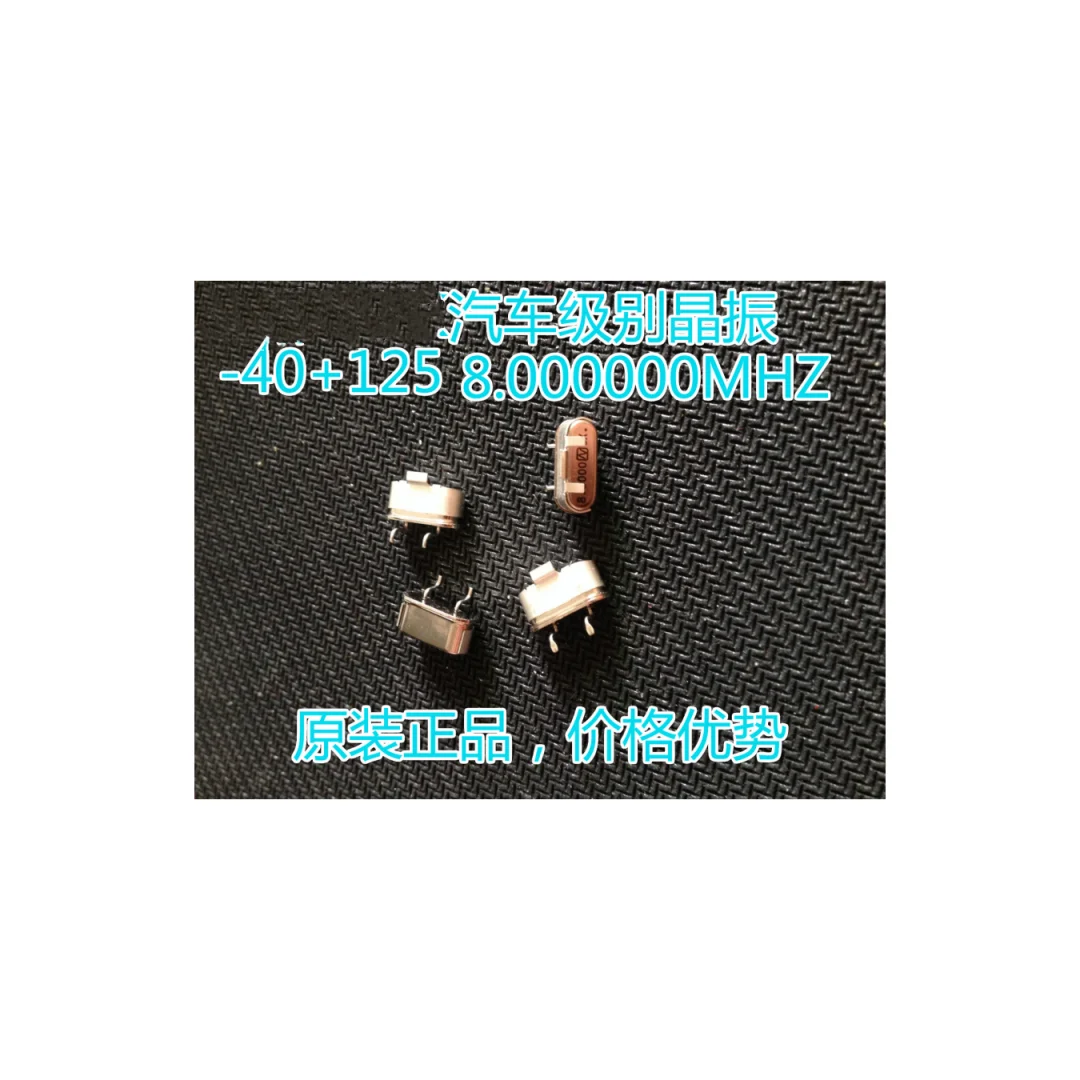 100PCS/49S Automotive Grade In-line Passive Crystal Oscillator AT-51GW 8M 8MHZ 8.000MHZ HC-49US