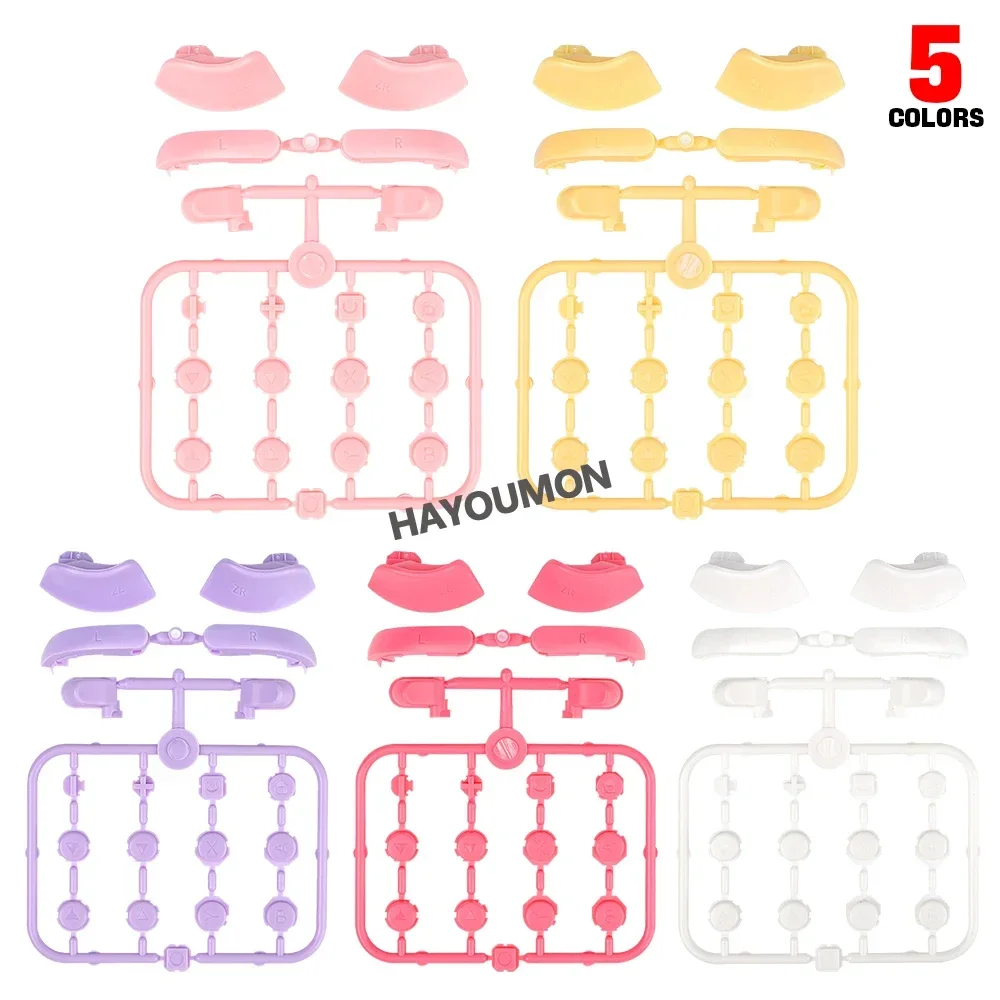 5 COLORs For Switch 2 DIY Replacement Full Buttons Set ABXY L R ZL ZR Trigger for Switch 2 Console Gaming Accessories