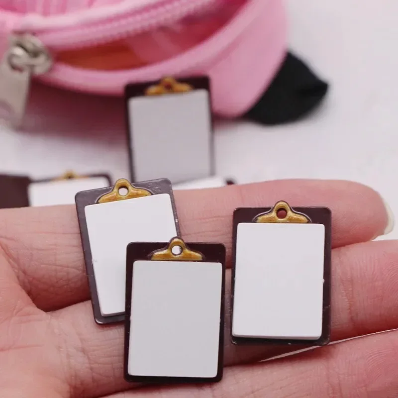 1:12 Scale Dollhouse Mini Stationery Set Mini Clip Writing Board Notebook File Folder Scene Decor Accessories
