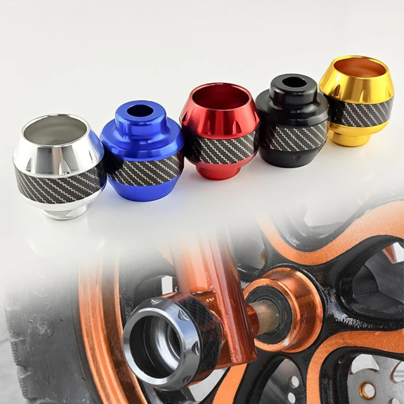 Aluminum Motorcycle Front Fork Slider Shock Cup, Universal for Scooter, Burned Titanium Anti-Fall Decorative Parts